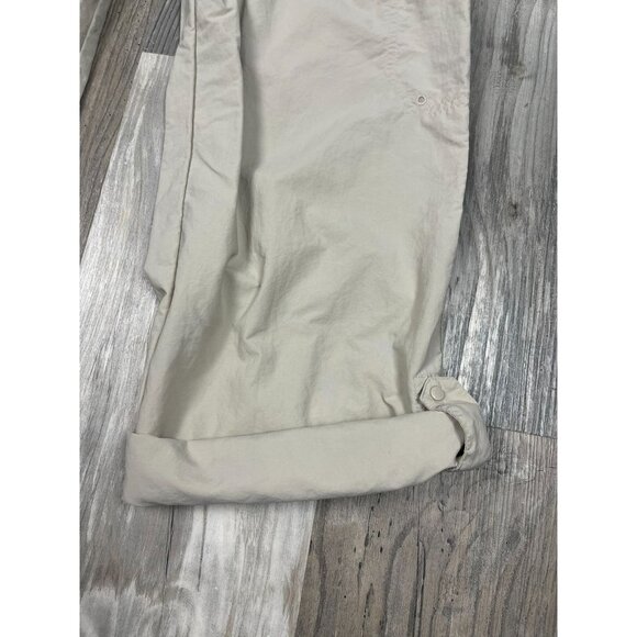 Columbia PFG Aruba Roll Up Pants Womens 12 Regular Tan Convertible Fishing - Picture 4 of 12